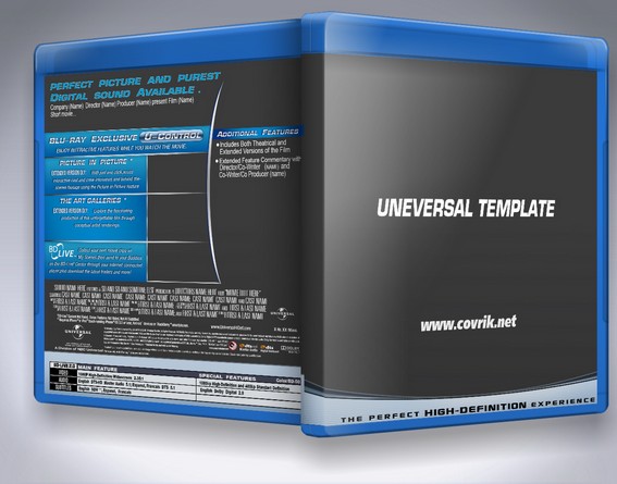 Universal(2014) Blu Ray Template